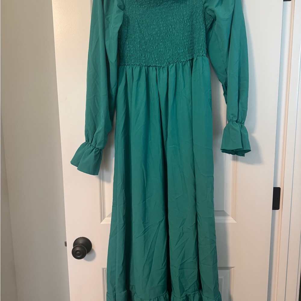Elegant Green Dress